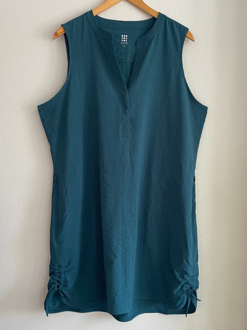 NWOT Title Nine Speed Racer Tunic Dress Women’s XL Teal UPF 50
